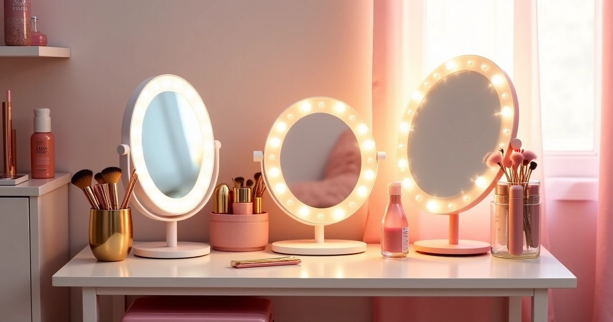 Top Teen Vanity Mirrors: Best Lighted & Magnifying Options