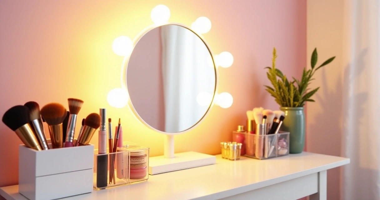 Best Lighted Makeup Mirrors for Spring Morning Beauty Routines on a Budget for Teen Girls